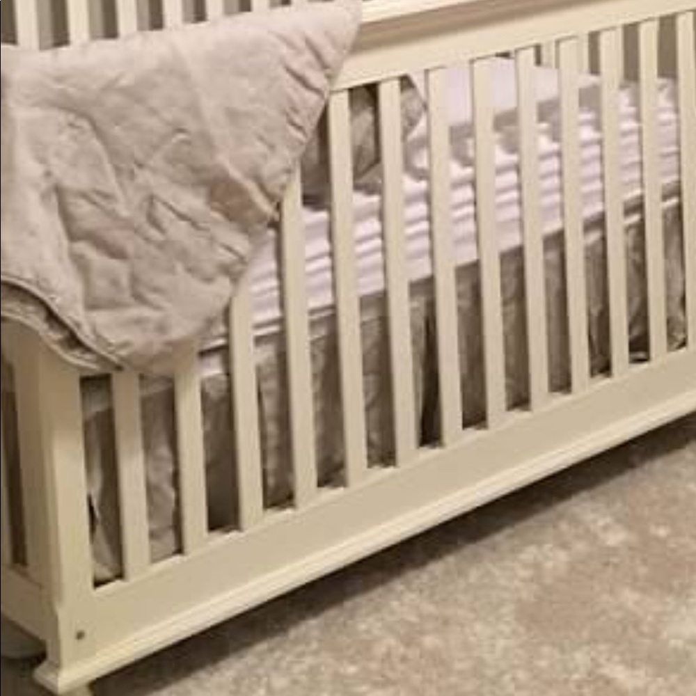 RH baby crib skirt